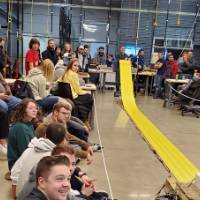 Participants having fun